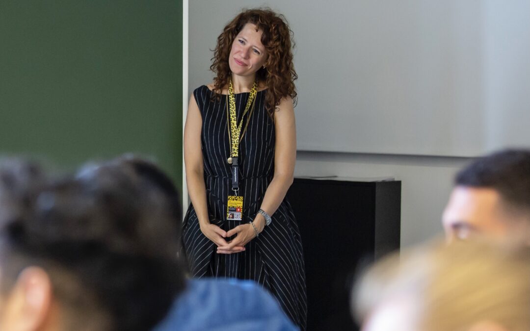 Eleonora Benecchi during the Locarno Documentary Summer School 2019